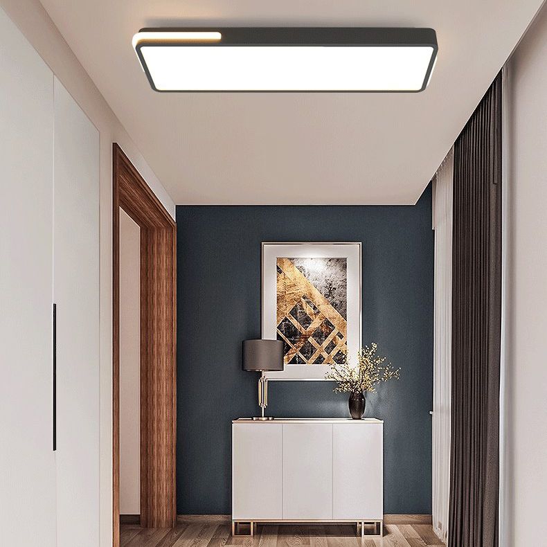 Soporte de montaje de iluminación de techo de soporte de montaje de descarga de luz de montaje en el techo de metal rectangular