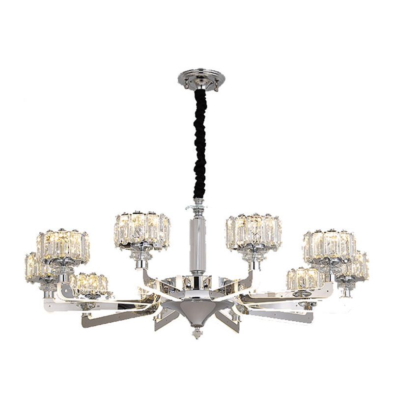 Cilindrische hanger plafondlampen moderne minimalistische stijl kristallen hangende lamp