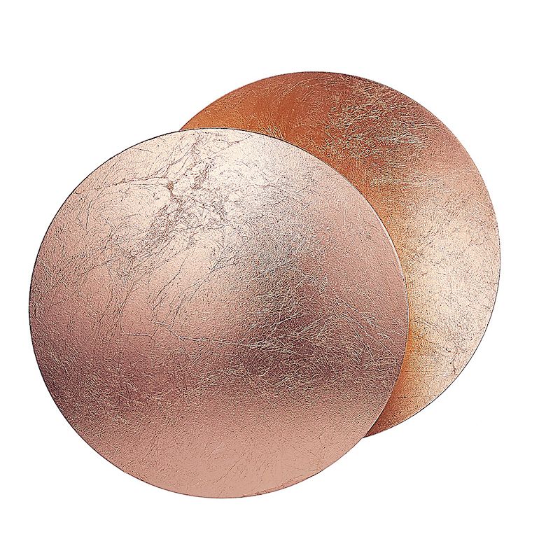 Nordische Metallwandleuchten leichte runde Formwandlicht für Wohnzimmer