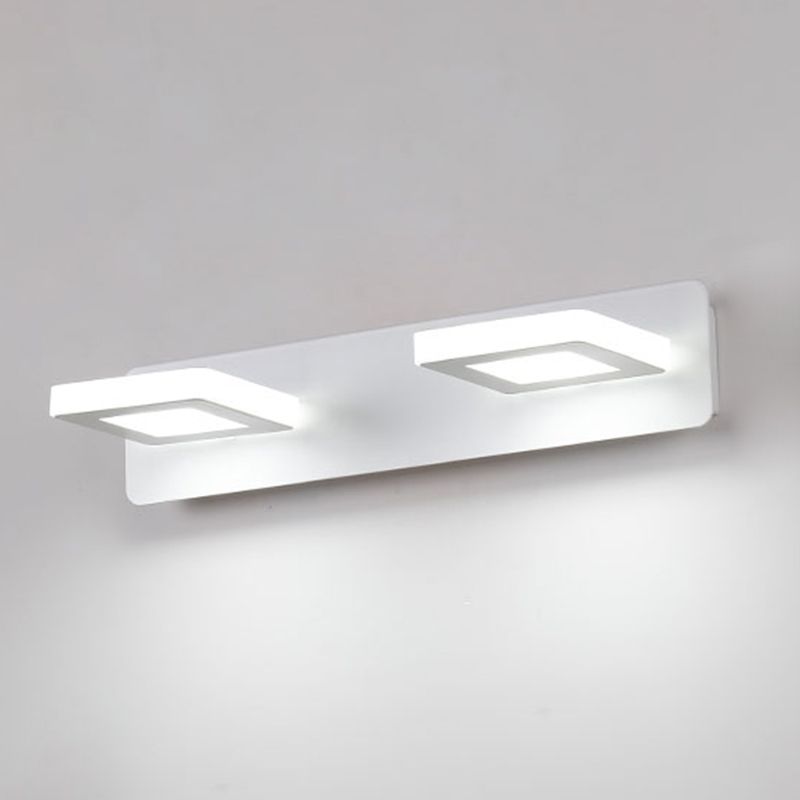 Lumo moderno a specchio a più head Stile moderno semplice lampada da toeletta per il bagno