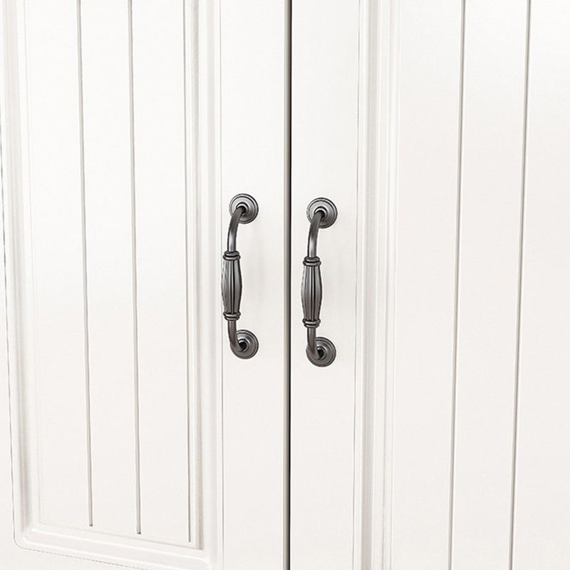 Mid-Century Modern Accent Cabinet Square Storage Cabinet with Drawer