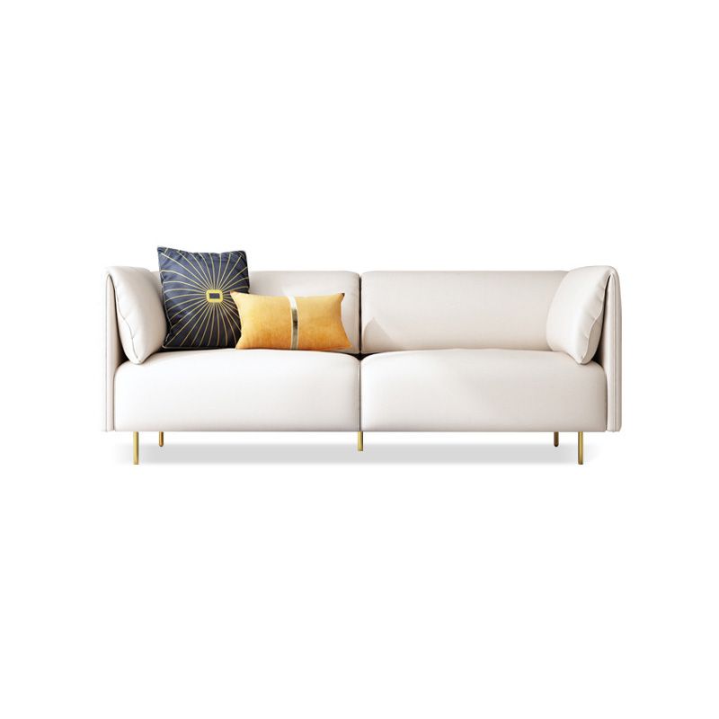 Kissen-Top Arm-Sofa Modernismus Kunstleder 28,35-Zoll hohes Sofa