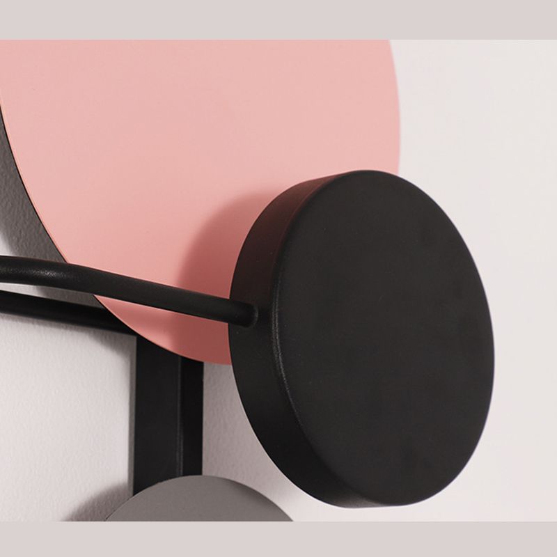 Art Deco 1 leichte Wandleuchten beleuchtet schmiedeeisere postmoderne Wandleuchten