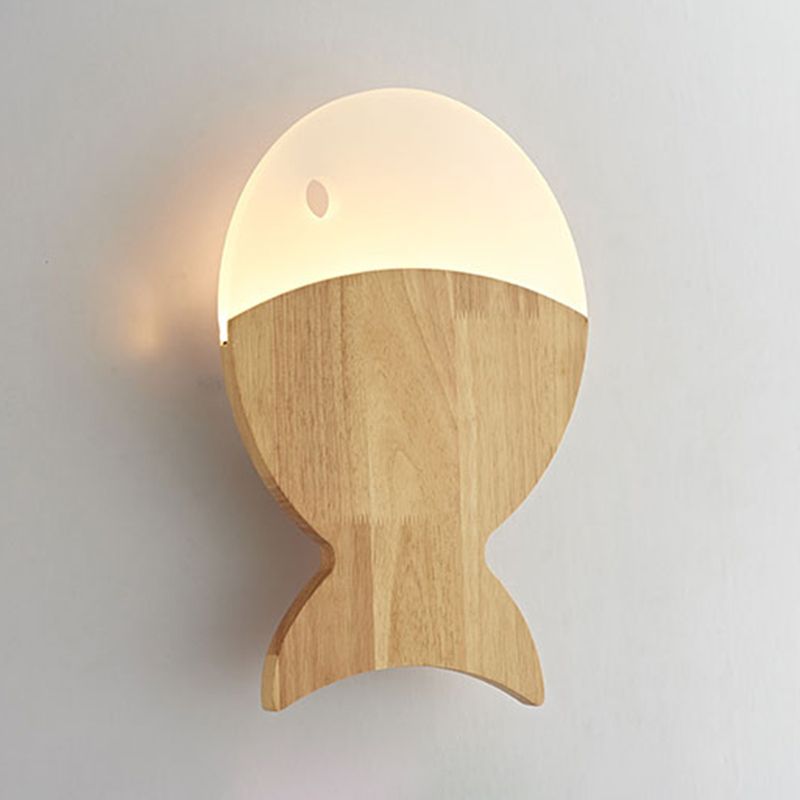 1 lumière géométrique murale desmpes murales de style moderne lumières murales en bois