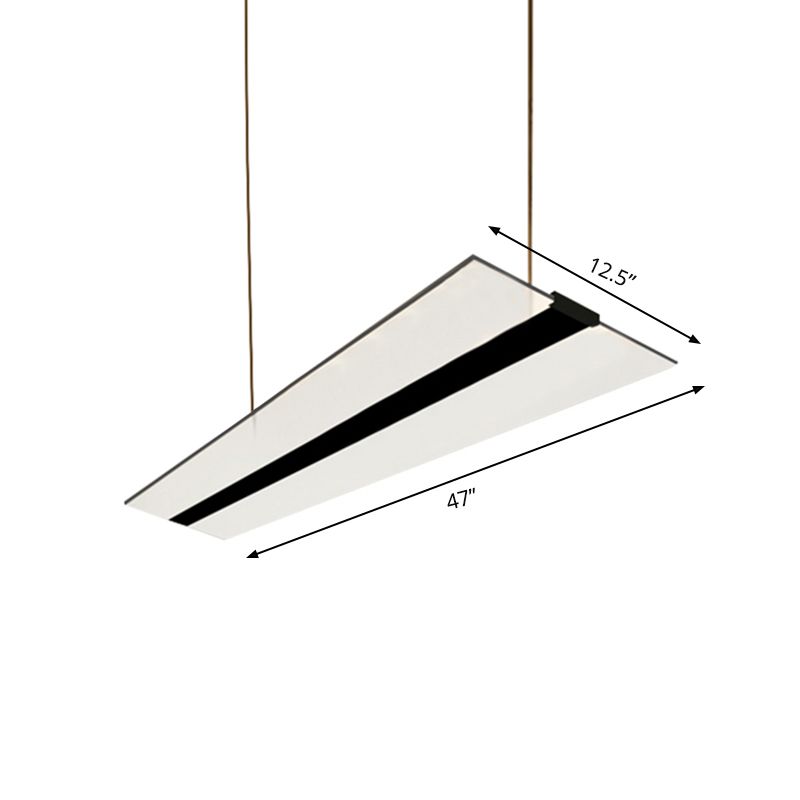 Kit de lámpara colgante de acrílico lacinaje de LED acrílico lámpara de luz escamosa con luz en cálido/blanco/natural