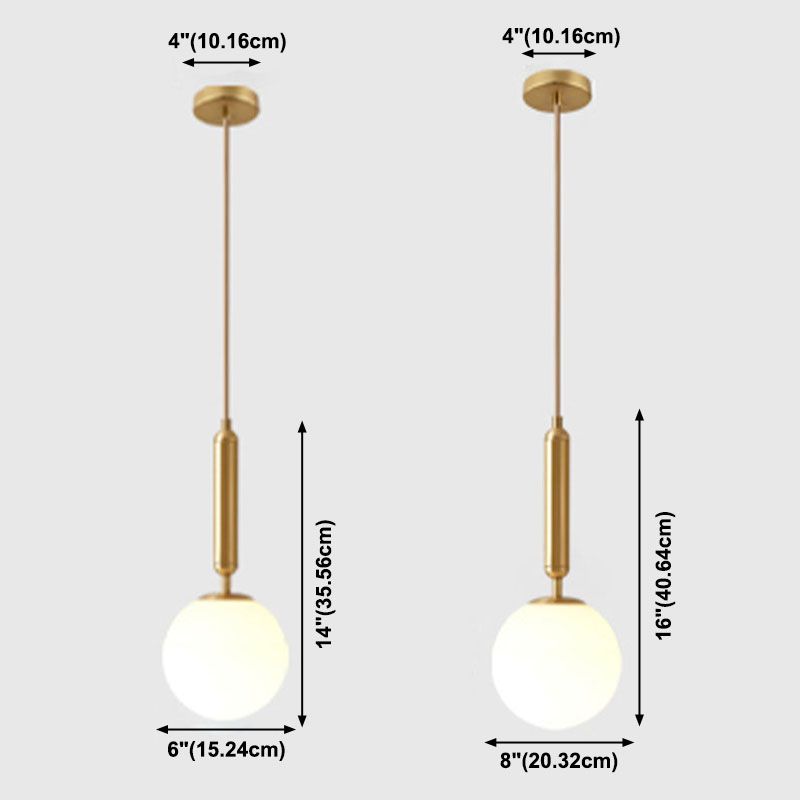 Creative Contemporary Pendant Light Fixtures with Glass Shade for Dining Room Coffee Shop