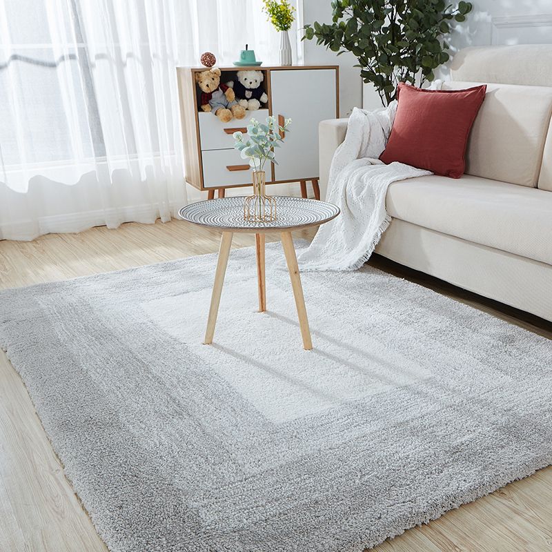 Tapis de couleur unie à couleur unie multi-couleurs mélange de coton de la zone décontractée