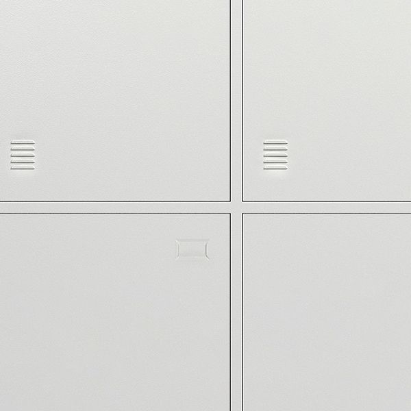 Steel Wardrobe Cabinet Contemporary Hinged Wardrobe Armoire for Home