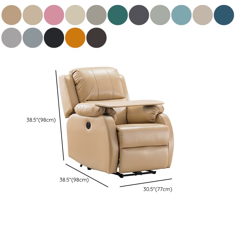 Metal Standard Recliner Manual-Push Botton Recliner Chair with Lumbar