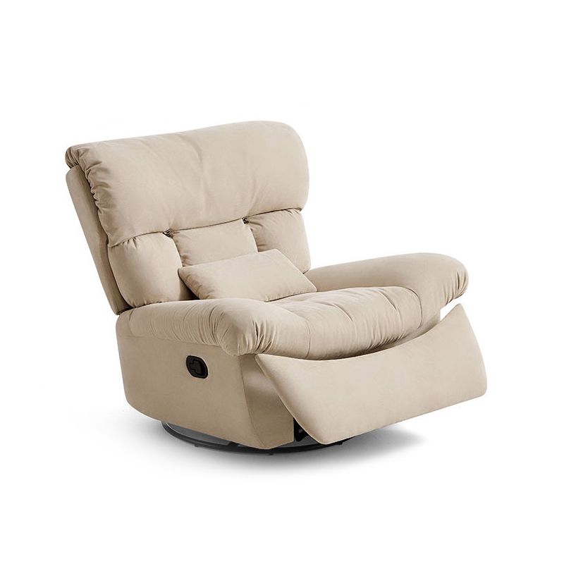 Swivel Rocker Wing Chair Recliner Lumbar Support Wingback Recliner