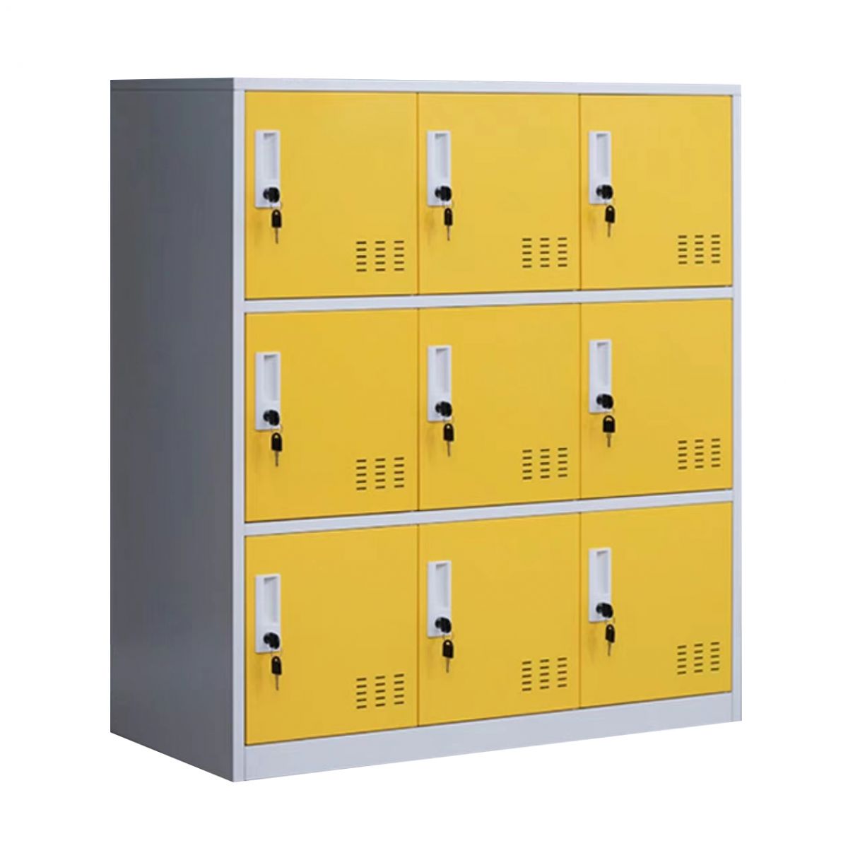 Metal Non-Hanging Cabinet Modern Storage Cabinet with Hinged Doors