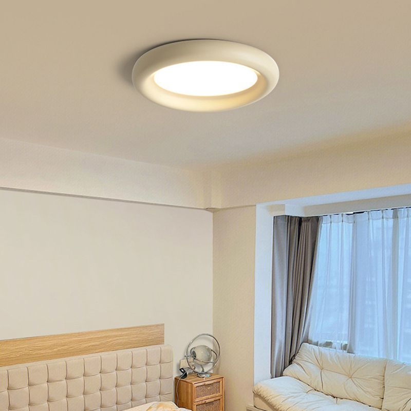 Contemporary Resin Flush Mount Ceiling Light Fixture for Bedroom