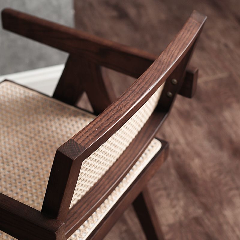 Contemporary Dining Room King Louis Back Solid Wood Dining Chair