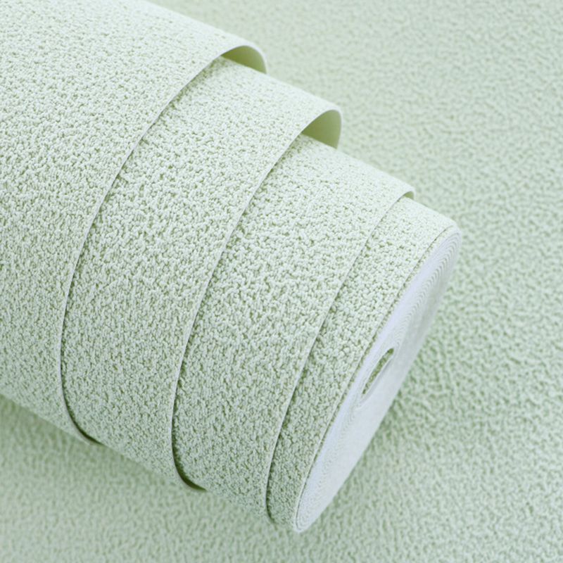 Non-Woven Material Wallpaper Solid Textured Surface Wall Covering for Accent Wall