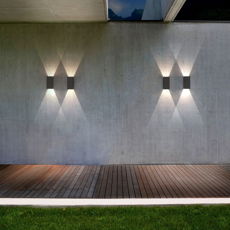 Moderne minimalistische stijl geometrische sconce verlichtingsarmaturen metalen sconce lichten