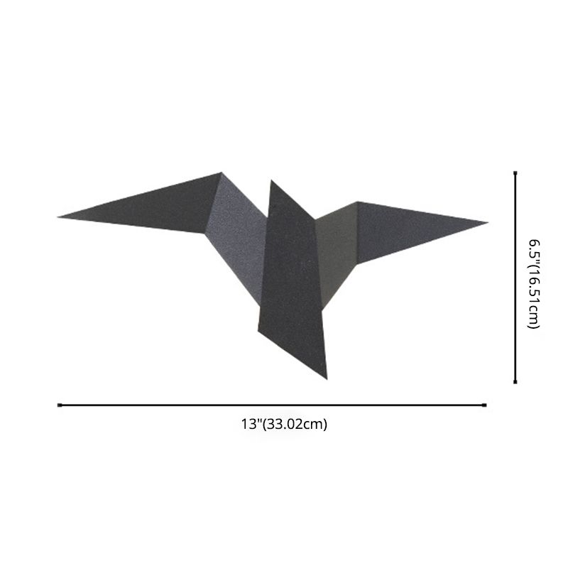 Flying Birds Creative Shaped LED Wall Sconces Post-modern Style Minimalism Metal Wall Light for Bedroom Living Room
