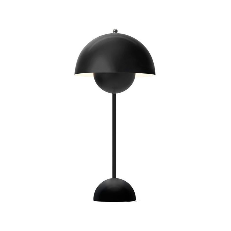 Metal Flower Shape Table Lamp Modern Style Colorful Table Lamp for Bedroom