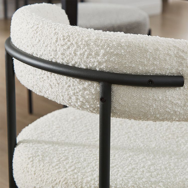 Contemporary Dining Accent Chair Armless Chair with Upholstered