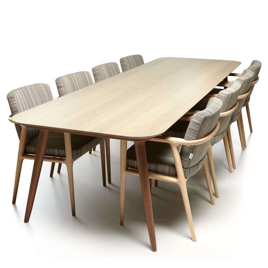 Mesa de color madera con forma rectangular, mesa de madera maciza, simplicidad con 4 patas