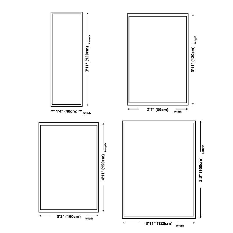 Light Modern Rug Polyester Santa Claus Area Rug Non-Slip Backing Rug for Drawing Room