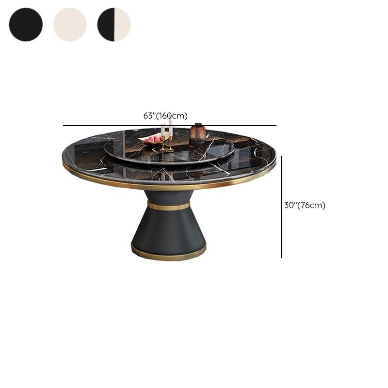 Sintered Stone Dining Room Table Pedestal Dining Table for Dining Room