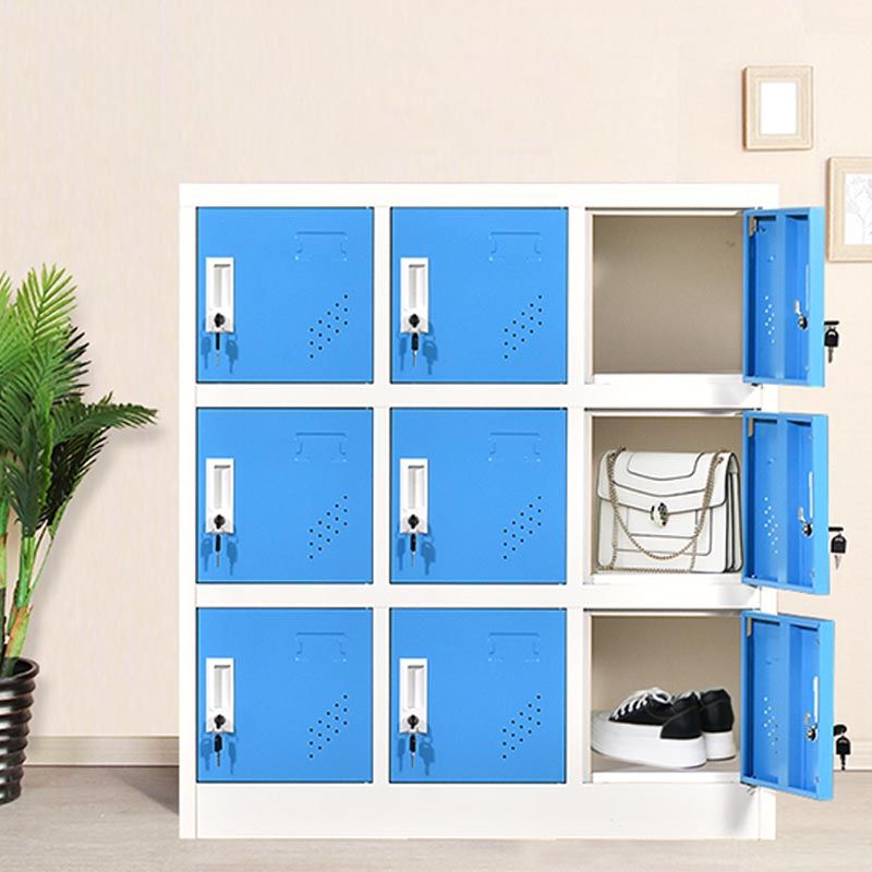 Contemporary Storage Cabinet Non-Hanging Wardrobe Armoire for Home