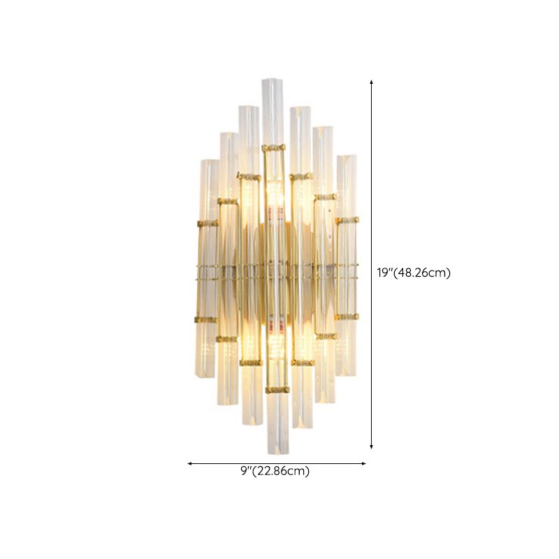 Post-Modern Wall Sconce Glass Sconce Lighting for Living Room