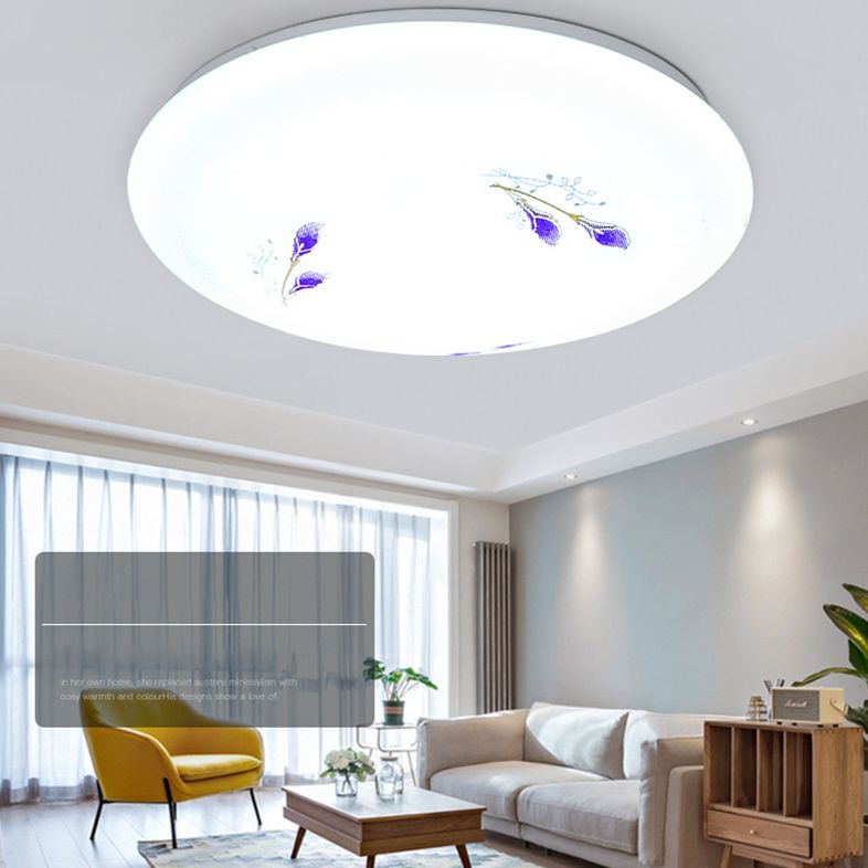 Modern Flush Mount Ceiling Light LED Lighting Indoor Foyer Bedroom Light