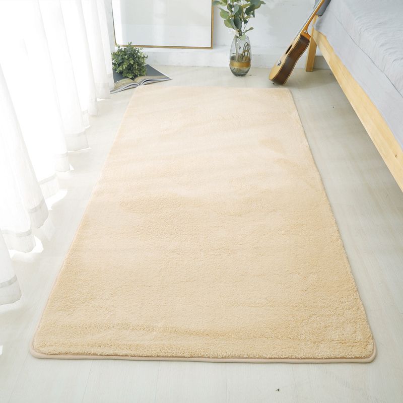 Moderne Platten-Shag-Teppichpolyester Teppich nicht rutschfestem Innenteppich für Wohnzimmer
