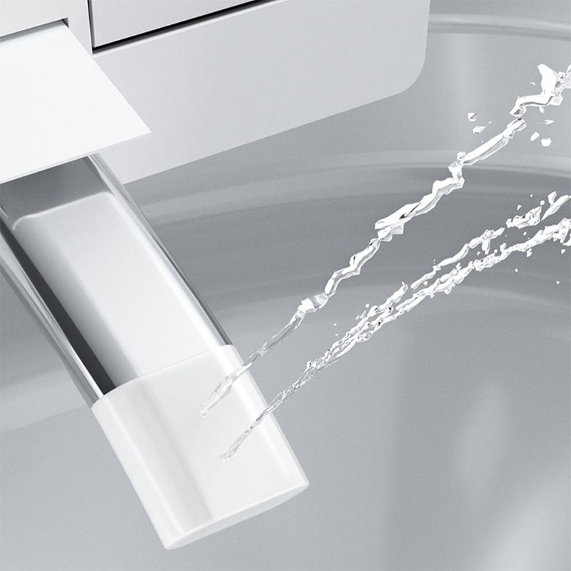 Modern Floor Mounted Toilet Heated Seat Included Urine Toilet for Washroom