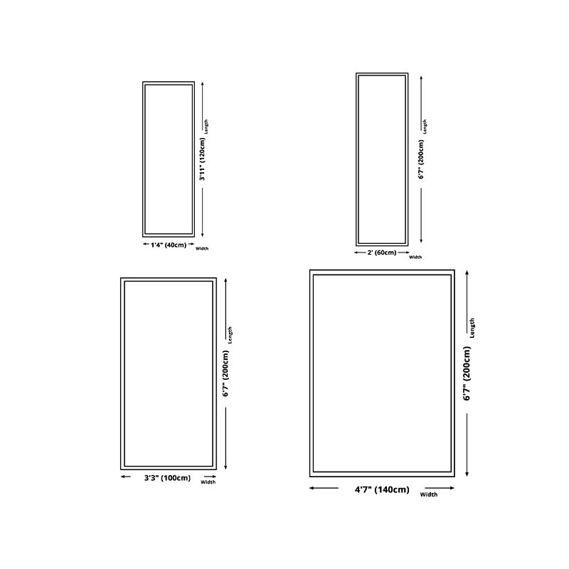 Orange Modern Rug Polyester Flower Rug Non-Slip Backing Area Rug for Home Decor