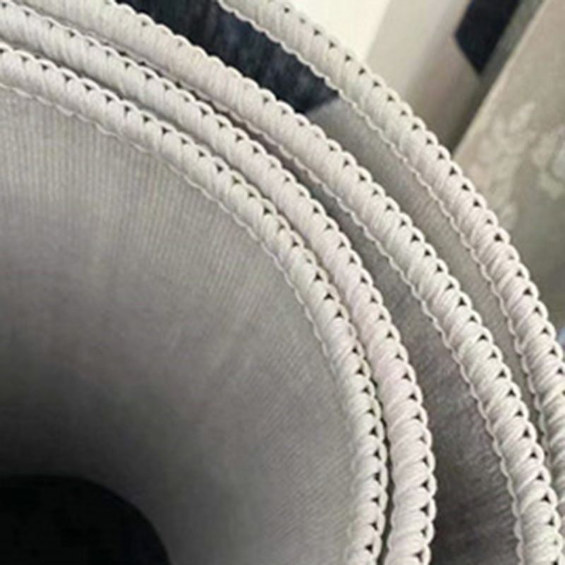 Multicolored Floral Printed Rug Contemporary Round Carpet Anti-Slip Backing Rug for Living Room