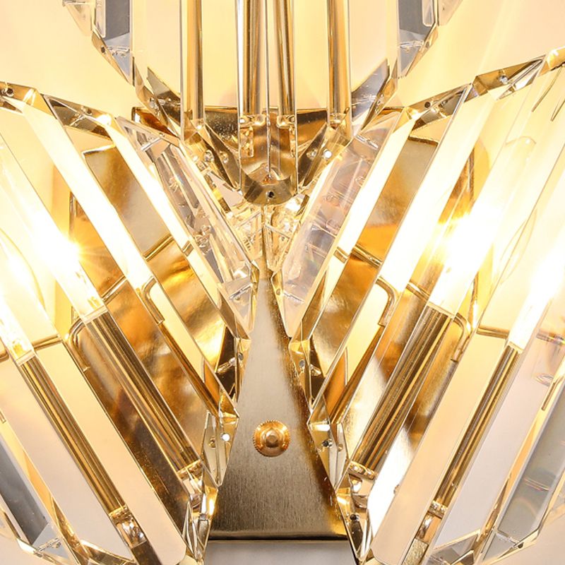 Modern Glass Wall Light Sconce Creative Simple Wall Light Fixture for Bedroom