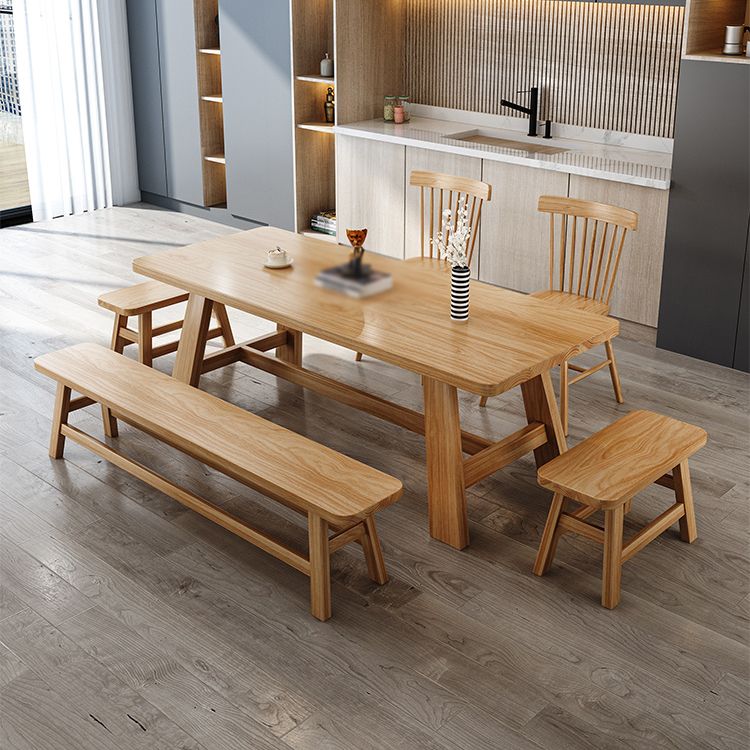 Moderno 1/2/3/4/5 Piezas Juego de comedor Pino Muebles de comedor de pino/Artículos separados