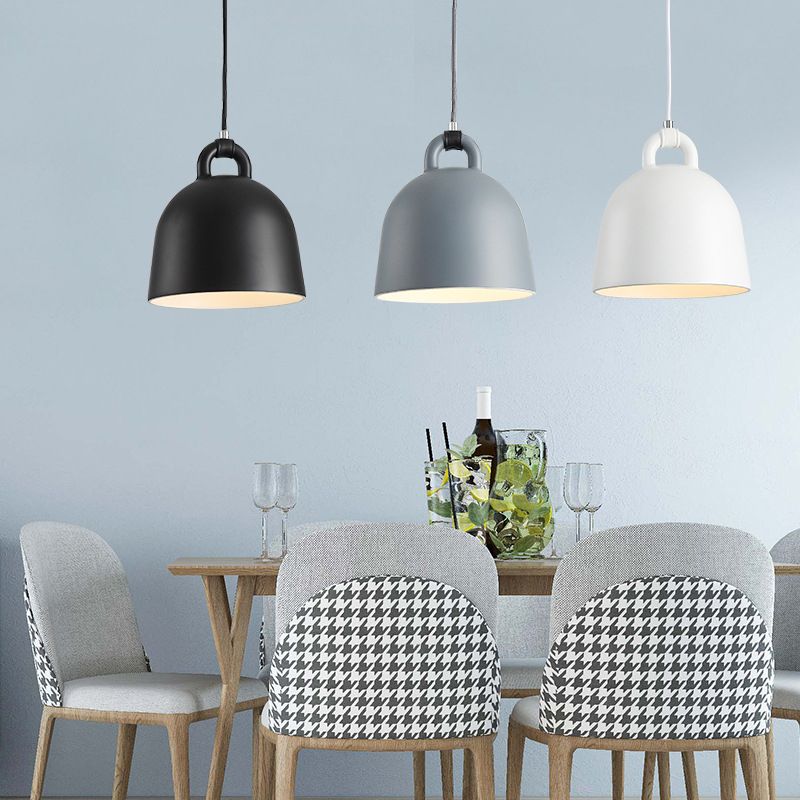 Resina de macarrones de estilo nórdico lámpara colgante de hojas de mano con forma de accesorio de iluminación de suspensión de 1 luces para dormitorio