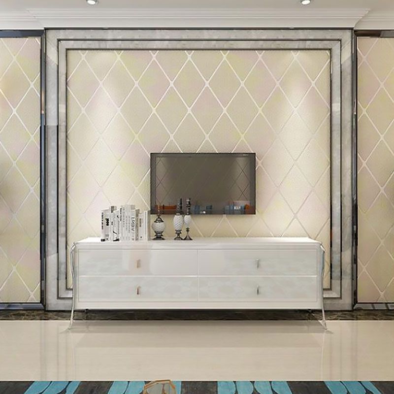 Harlequin Wall Covering 33' x 20.5" Flock Wallpaper Roll for Living Room Decoration, Non-Pasted