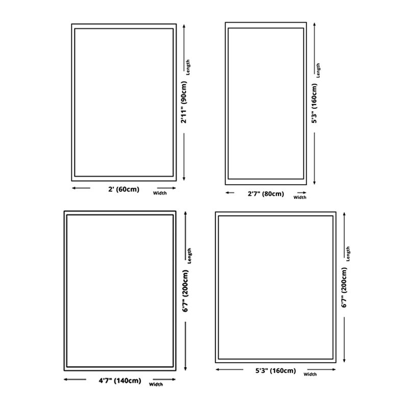 Aesthetic Flower Print Rug European Style Polyester Carpet Friendly Washable Rug for Home Decor