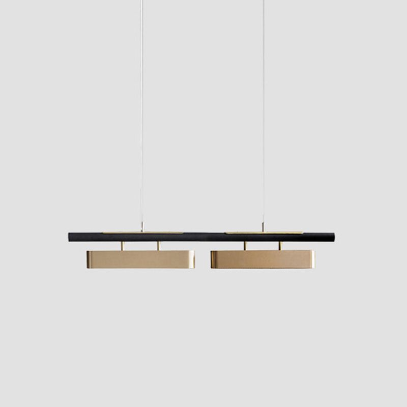 Modern Kitchen Pendant Lights Stainless Steel Island Light in Black and Gold
