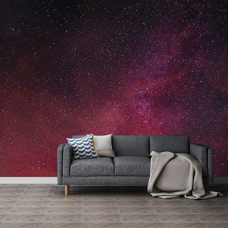 Washable Photography Mural Wallpaper Beautiful Galaxy Indoor Wall Mural