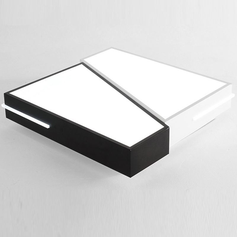 Plafonnier géométrique de style moderne, luminaire de plafond pour chambre à coucher, salon