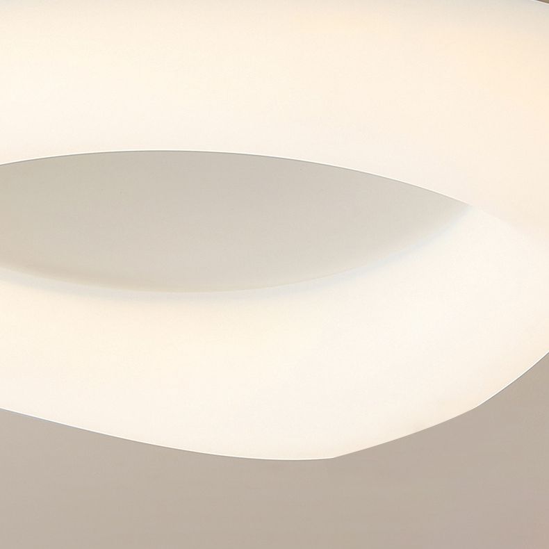 Modernism Flush Mount Triangle LED Ceiling Light Fixture for Bedroom