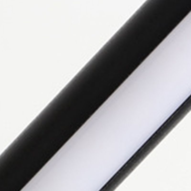 Lampe de table LED simplicité moderne les lampes de table linéaire avec une teinte acrylique