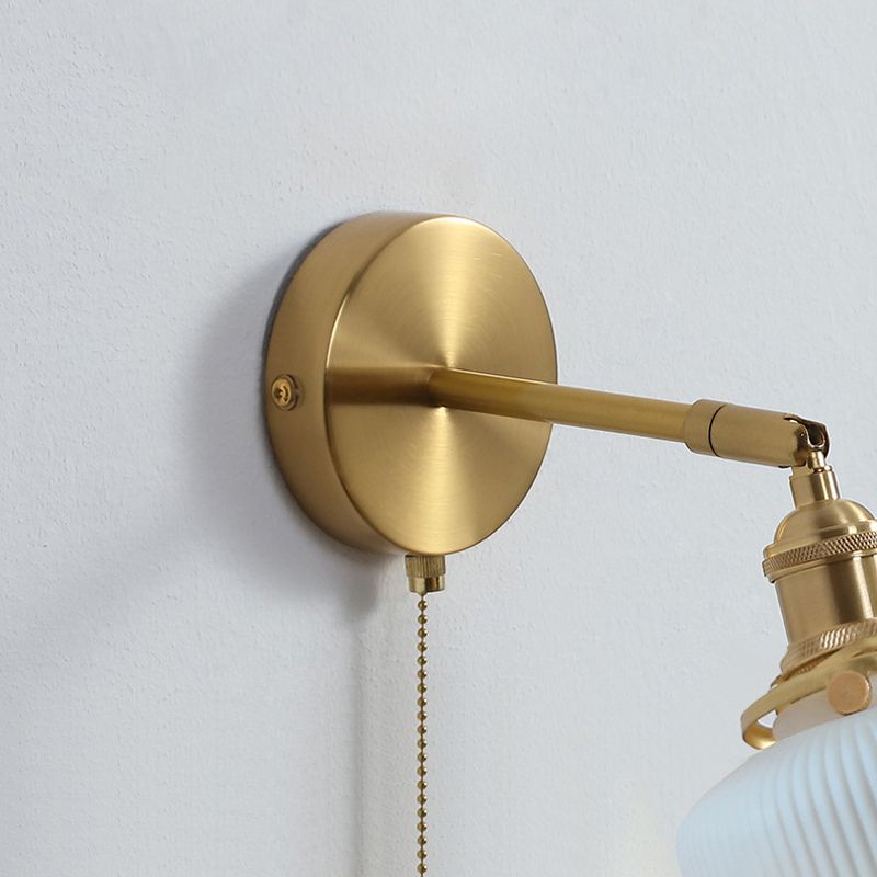 Minimalist Ceramic Wall Light Fixture Modern Wall Light Sconce for Bedroom