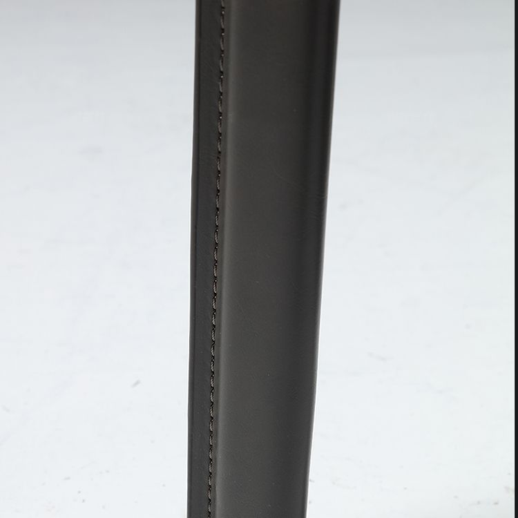 Industrial Kitchen Dining Side Chair Parsons Chair in Black Finish