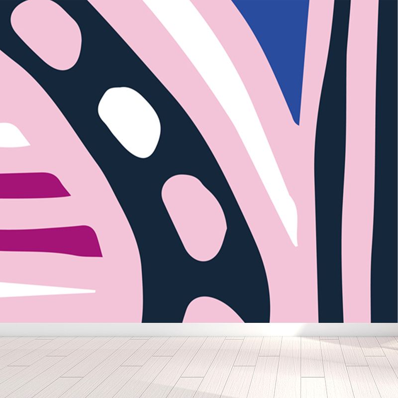 Abstract Mural Wallpaper Modern Style Waterproof Bedroom Wall Covering, Custom-Print