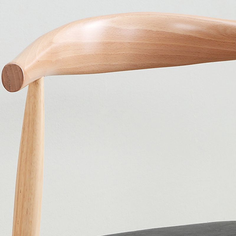 Wood Side Dining Chairs Modern Style Indoor-Outdoor Side Chair