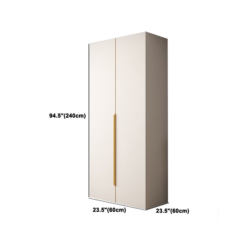 Contemporary Style Wardrobe Armoire Engineered Wood Wardrobe for Home