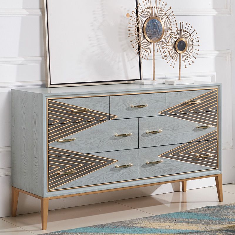 Classic Glam Lingerie Chest Vertical Wood Storage Chest for Bedroom