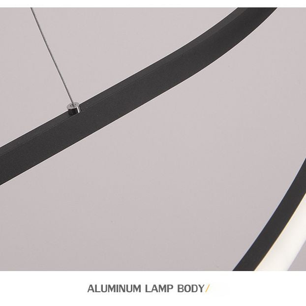 Minimalist Leaf Shaped Island Lamp Acrylic Dining Room LED Hanging Light Fixture