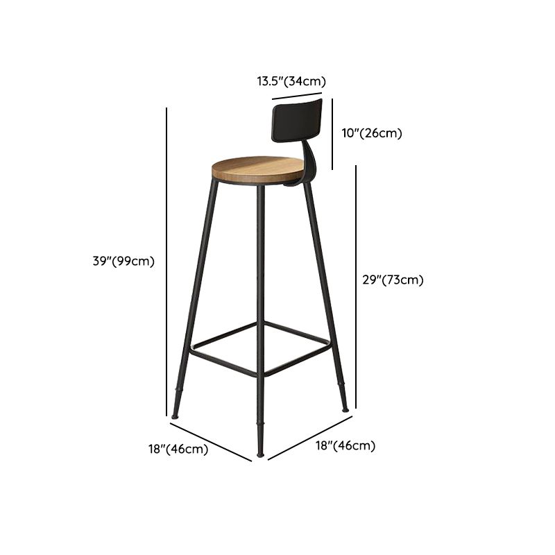 Industrial Bar Table Set 1/7 Pieces Solid Wood Rectangle Table and Stool Set